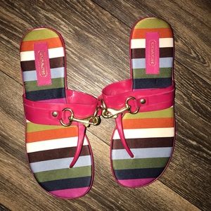 Coach Flip Flops